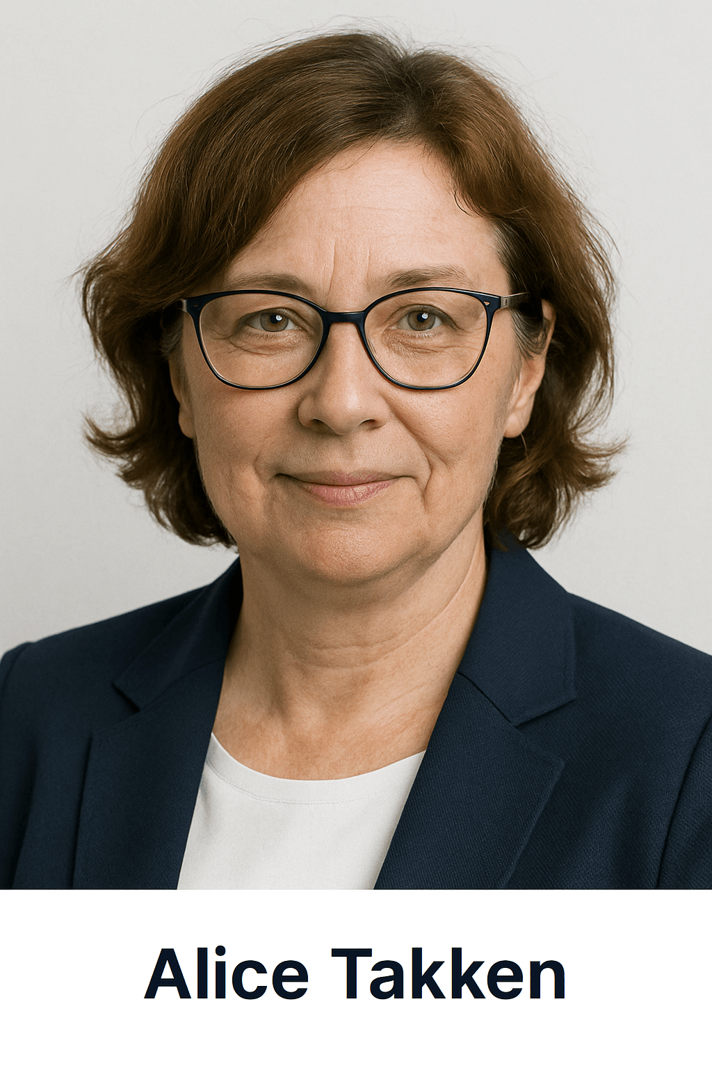 Portret van Alice Takken