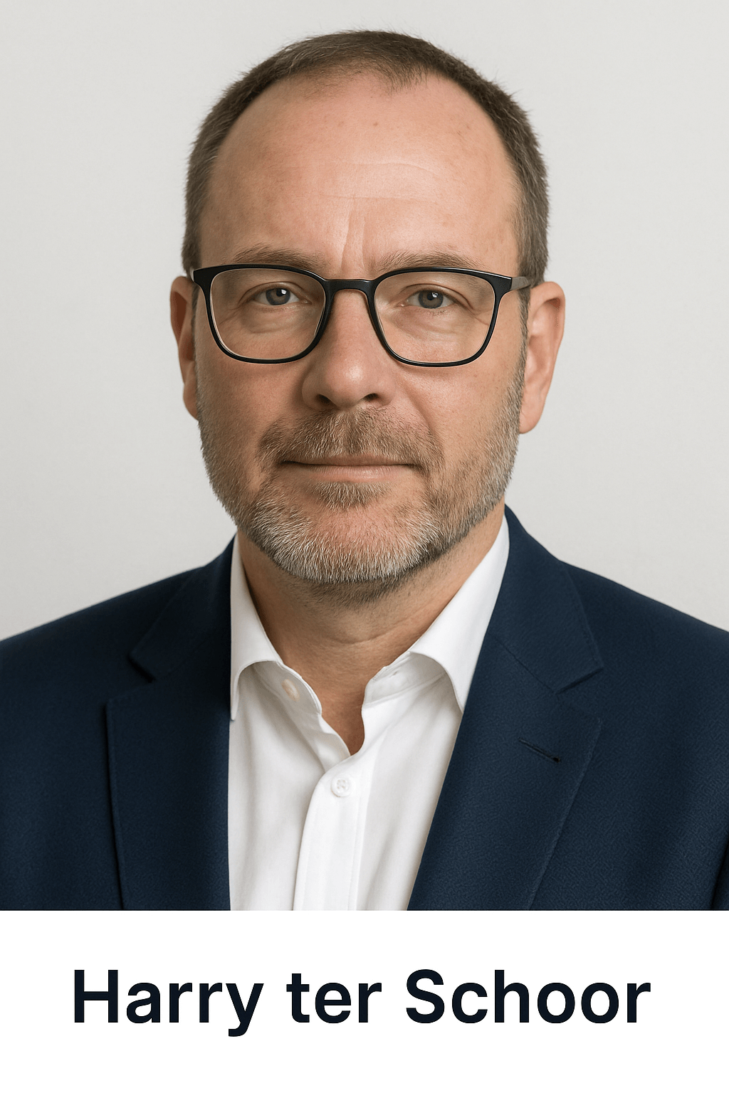 Portret van Harry ter Schoor