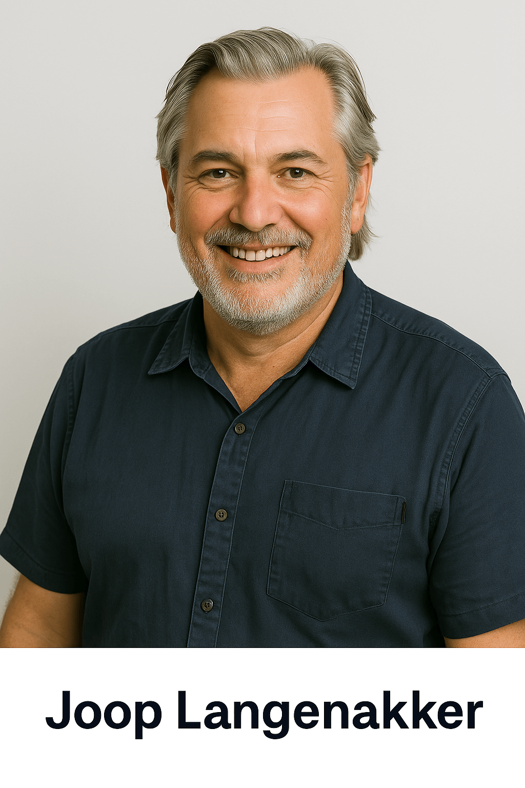 Portret van Joop Langenakker